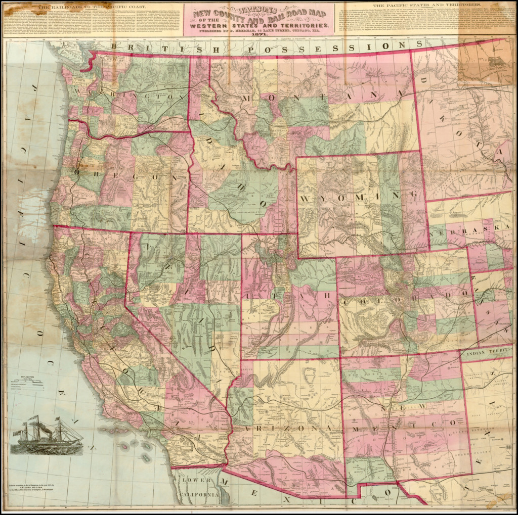 Printable Road Map Of Western United States – Printable Map of The