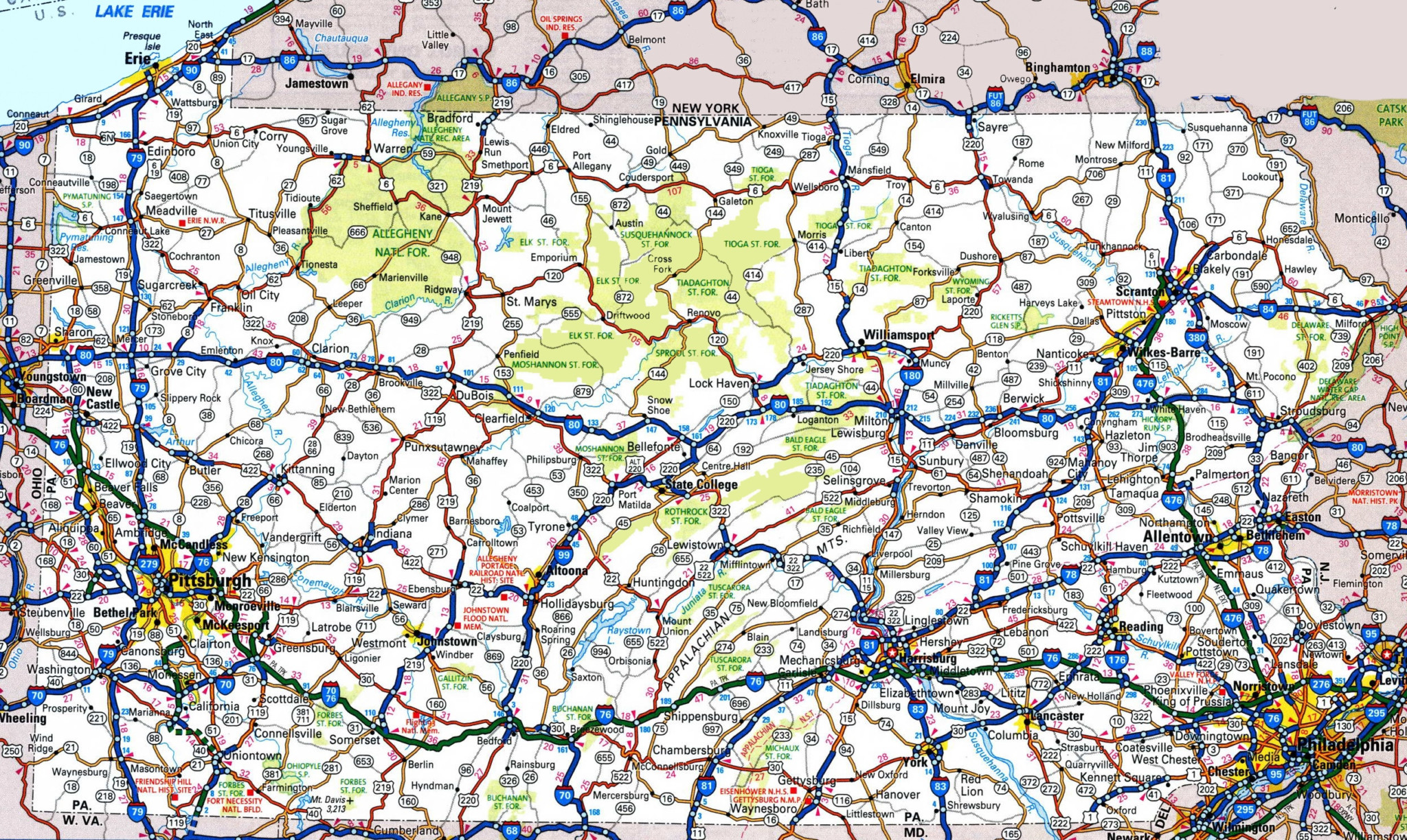 Pennsylvania Road Map 2048x1223 