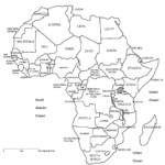 Printable Map Of Africa Africa Printable Map With