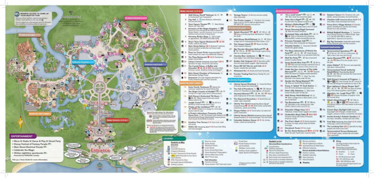 Magic Kingdom Park Map Walt Disney World Disney World | Printable Map ...