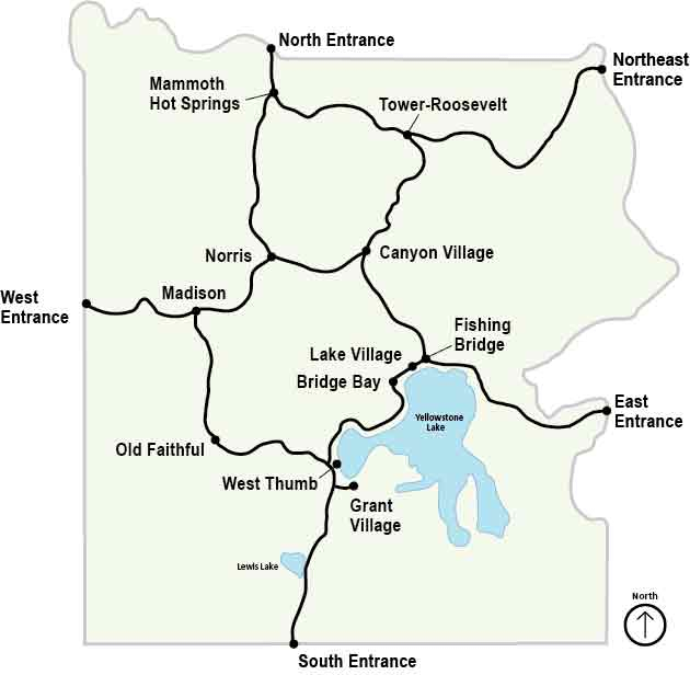 Places To Go Yellowstone National Park U S National 