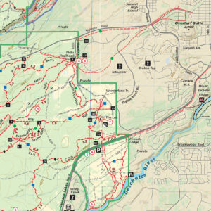 Bend Area Trail Map Adventure Maps | Printable Map of The United States