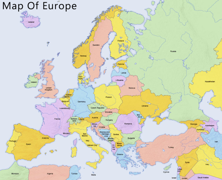 HD Map Of Europe 2017 Chameleon Web Services