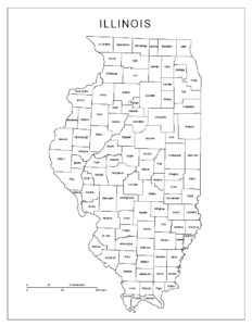 Maps Of Illinois Printable Map Of The United States