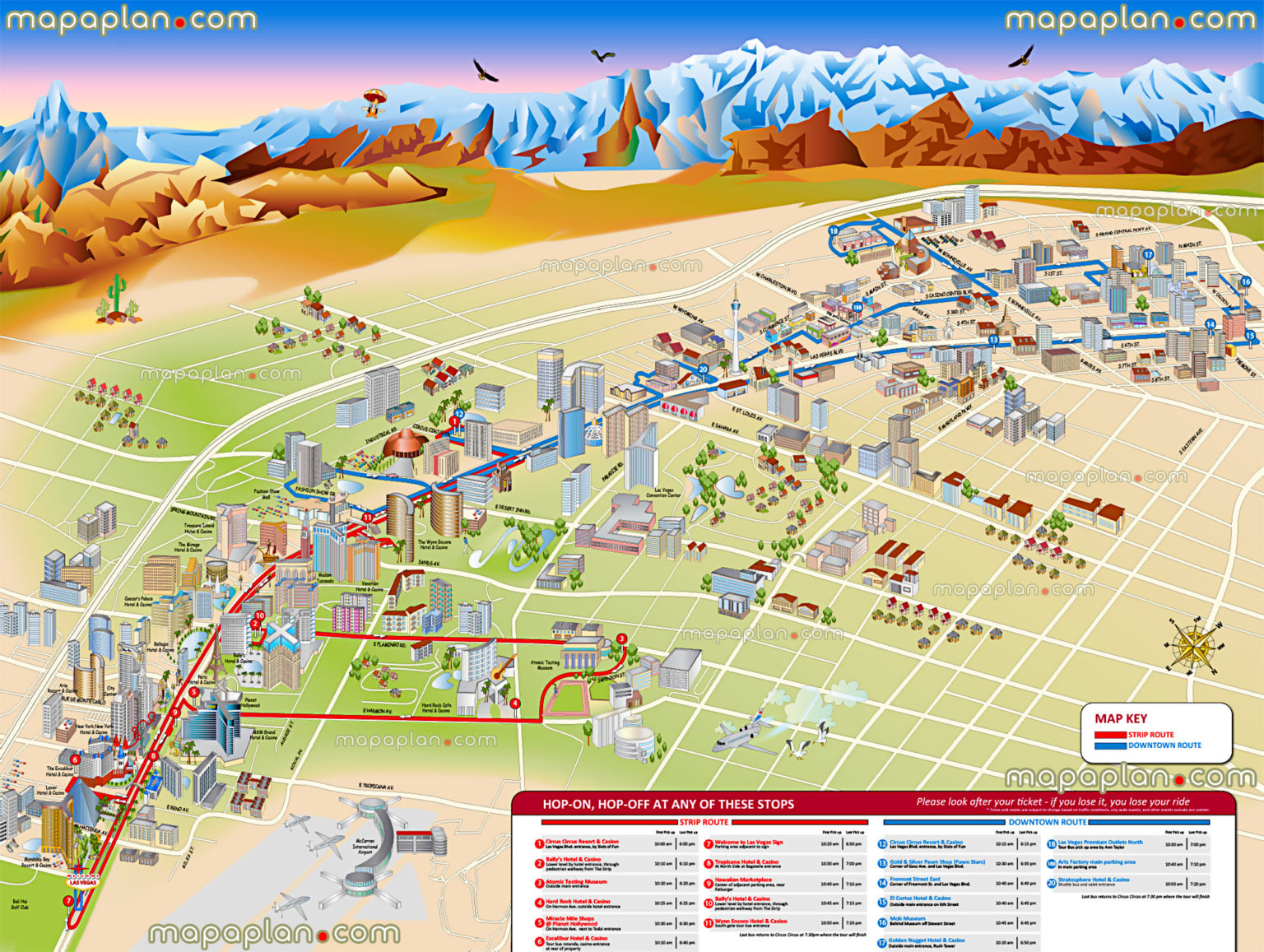 Printable Map Of Downtown Las Vegas Printable Maps 1536x1157 