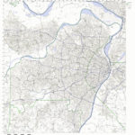 Zip Code Map St Louis Color 2018