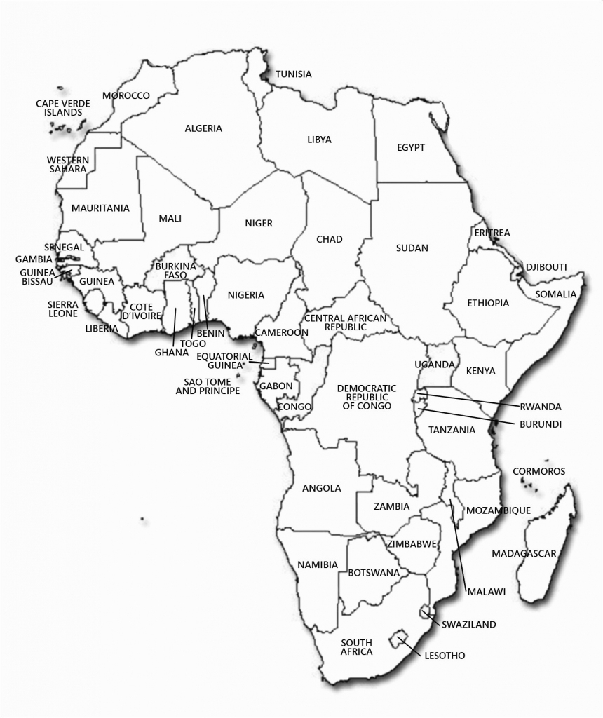 Africa Blank Political Map Maplewebandpc Regarding Blank 