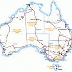 Australia Road Maps National Highways