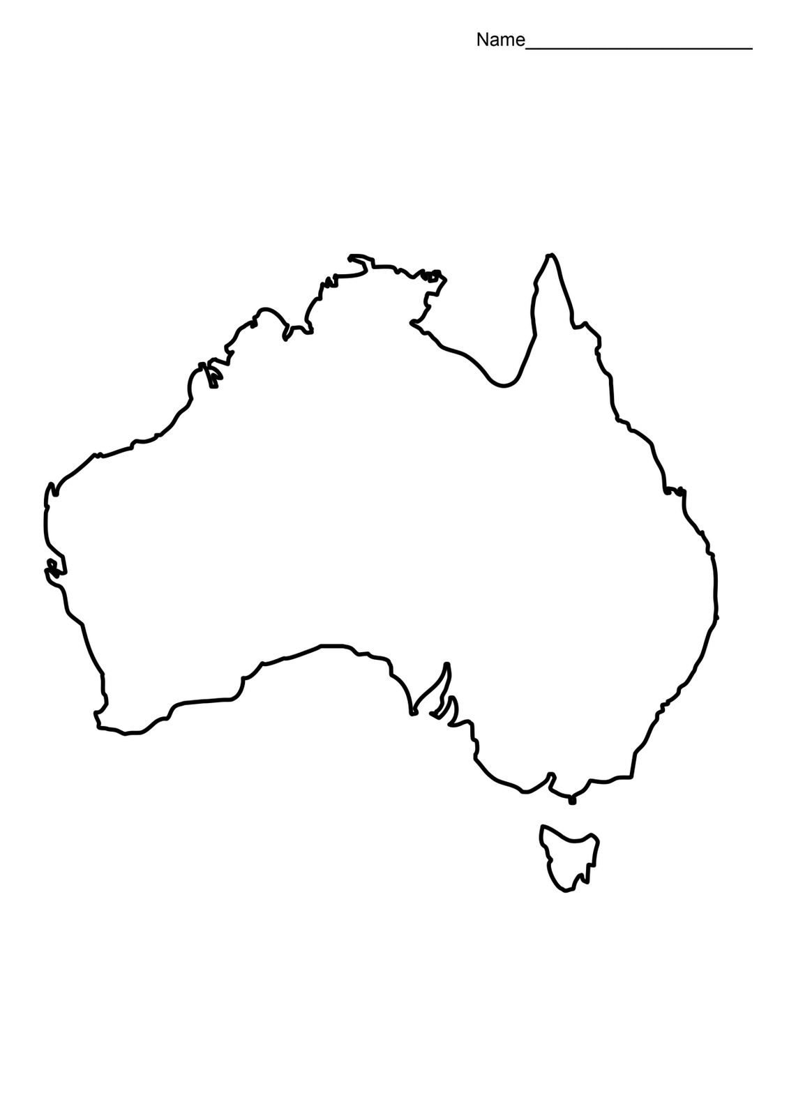 Blank Australia Map Google Search Map Geography Of 