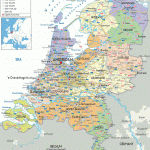 Detailed Political Map Of Netherlands Ezilon Maps