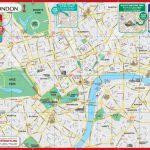 Download Printable London Street Map Major Tourist