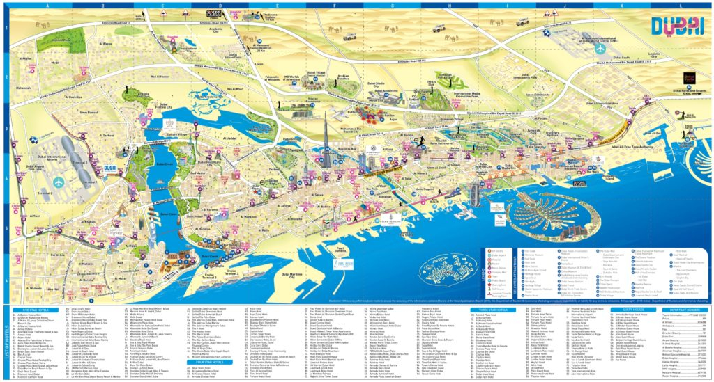 Dubai City Map Dubai City Map Dubai City Map