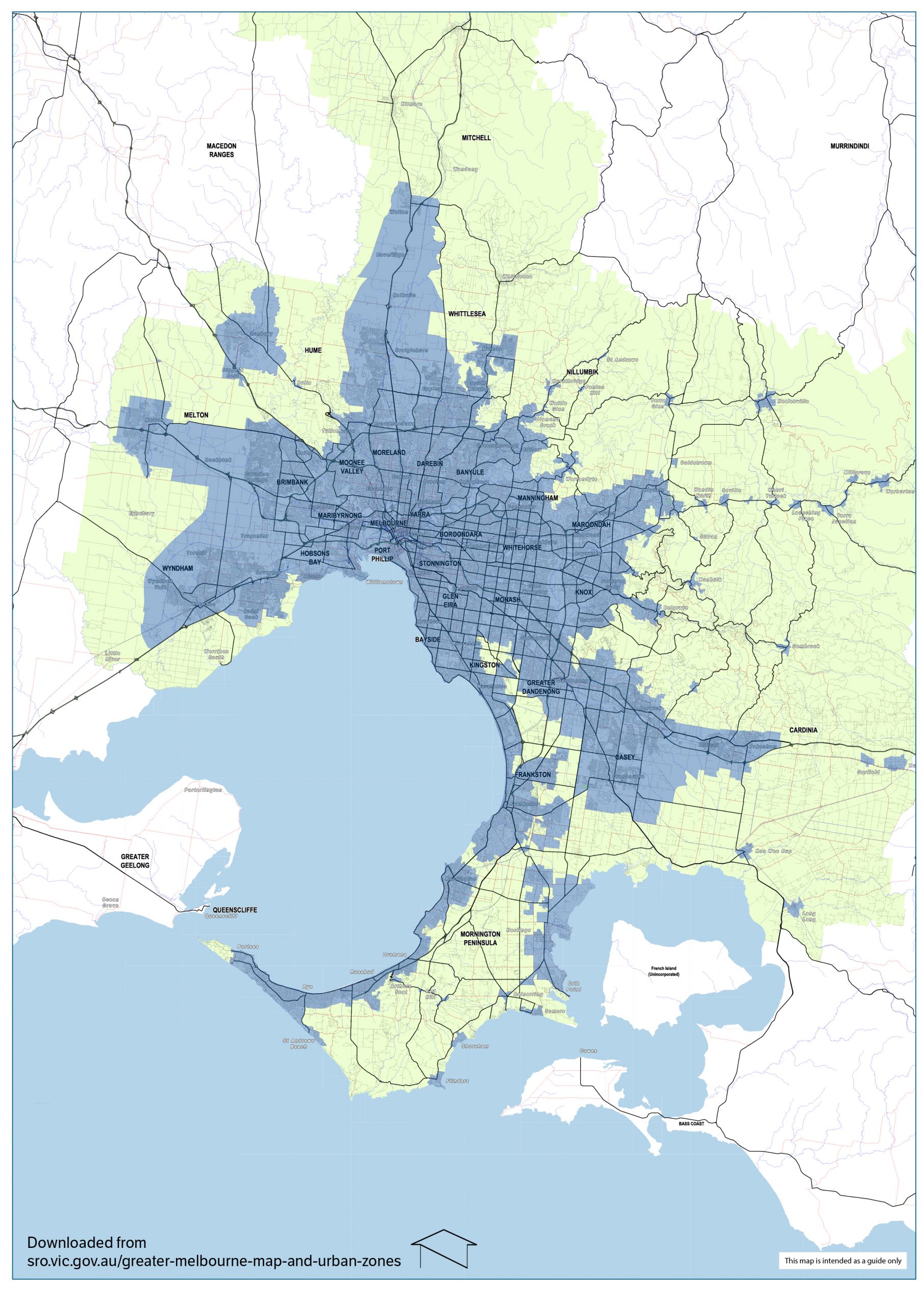 Greater Melbourne And Urban Zones State Revenue Office