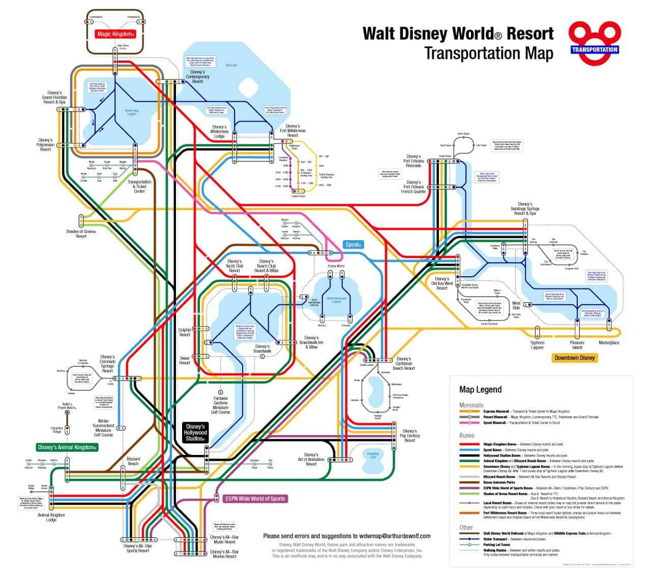 How To Navigate With Disney World Transportation PREP007