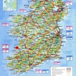 Ireland Tourist Attractions Map Map Of Ireland Showing