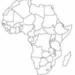 Labeled Africa Map Printable Blank Map Of Africa Political