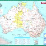 Large Detailed Road Map Of Australia Australia Large