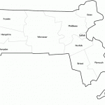 Massachusetts County Map With Names