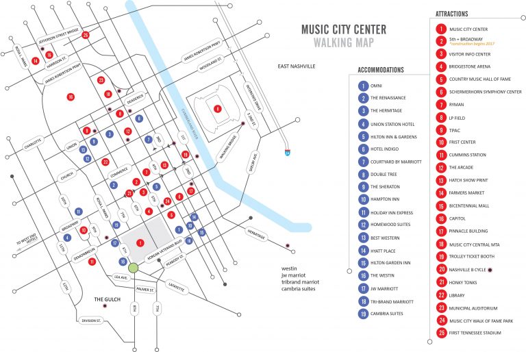 Pin By Lynn Katzen On Nashville Walking Map Nashville