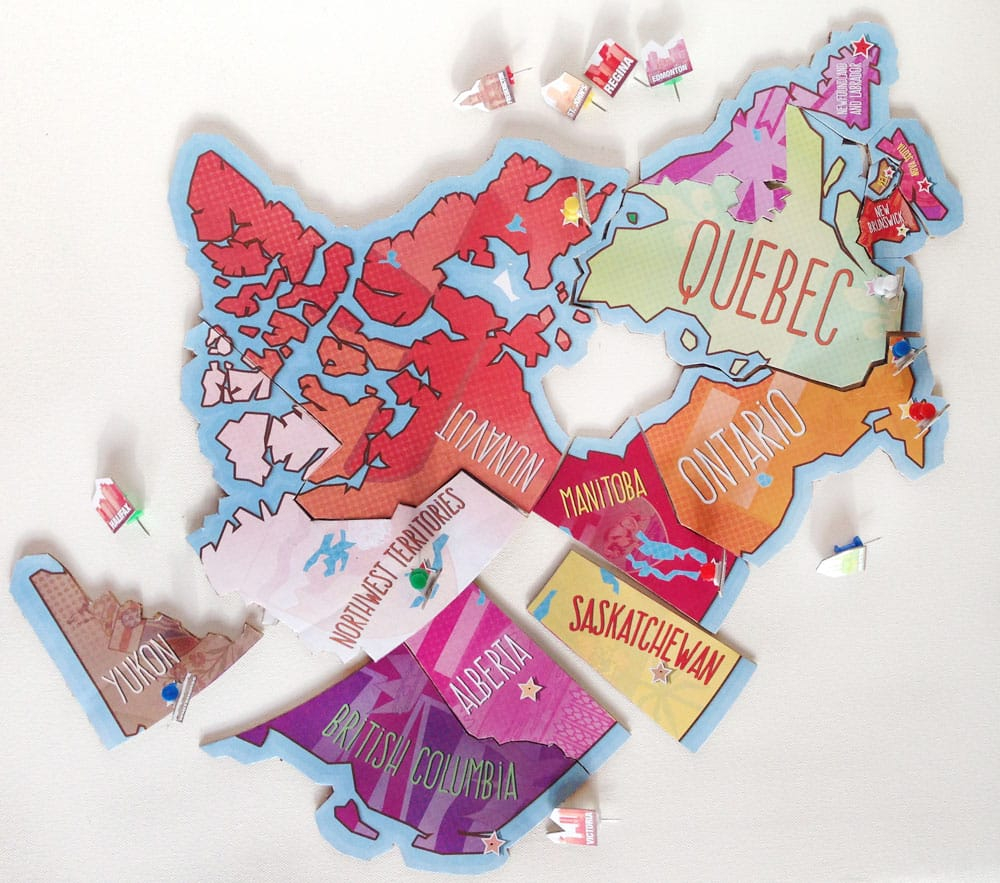 Printable Map Of Canada Puzzle Play CBC Parents