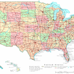 Printable Us Map With Interstates Printable US Maps