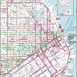 San Francisco Downtown Muni Map With Regard To Printable