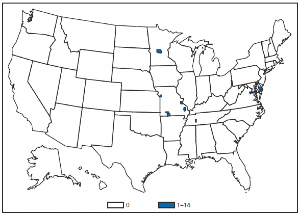 Us Map Without State Names Printable Map