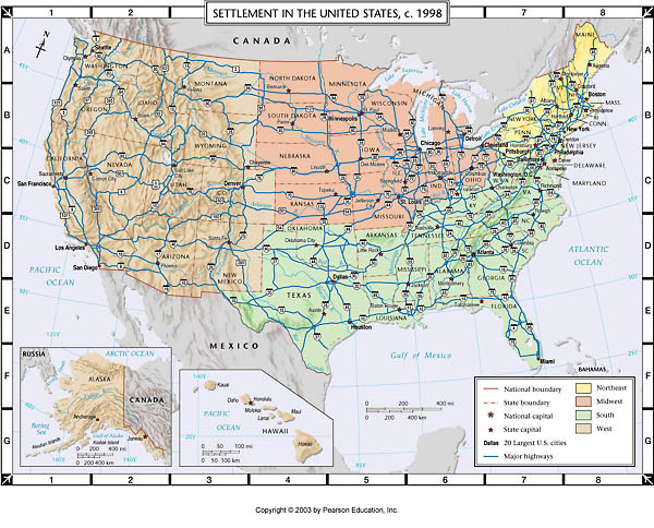 Printable Atlas State Maps | Printable Map of The United States