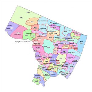 Bergen County Nj Map With Towns – Printable Map of The United States