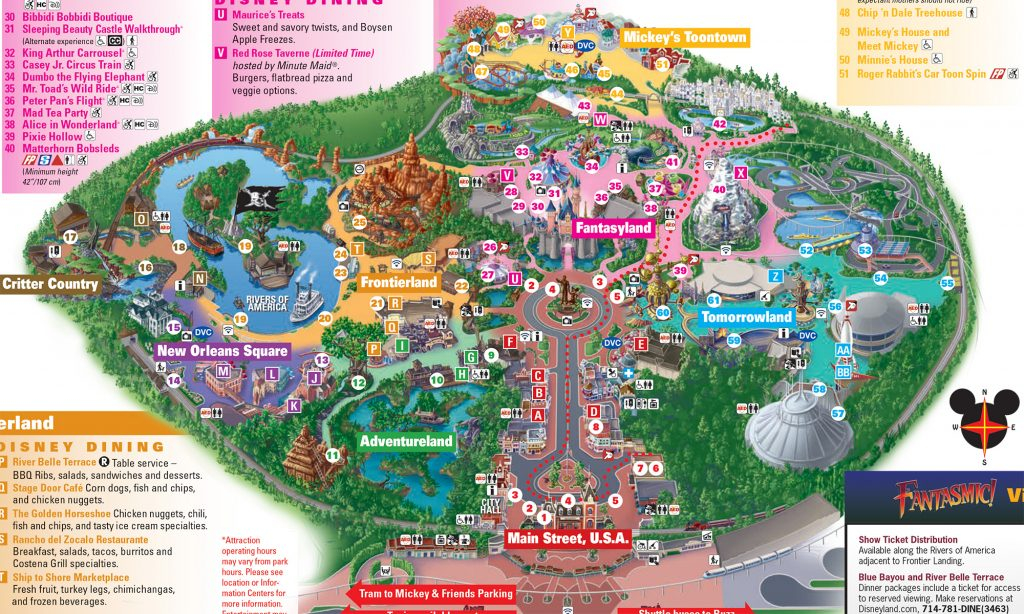 Disneyland Paris Map 2018 Pdf Printable Disneyland Paris 