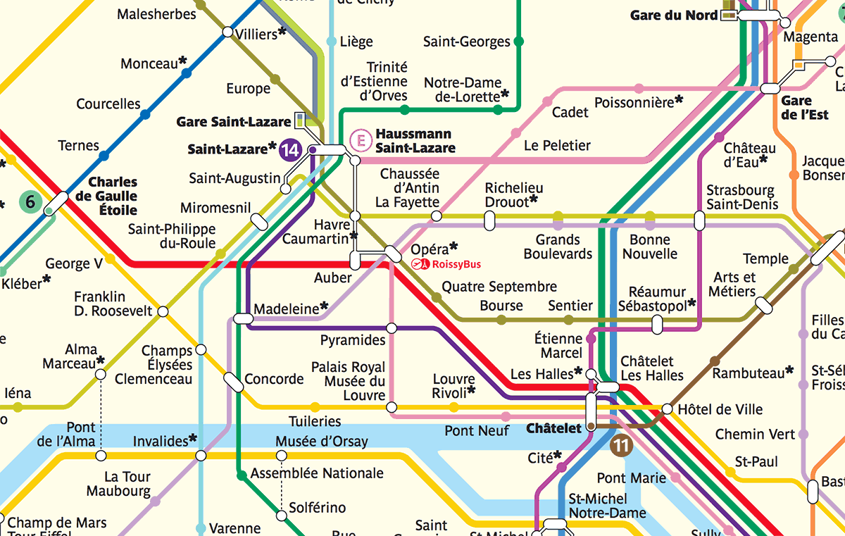 Printable Paris Metro Map Pdf | Printable Map of The United States